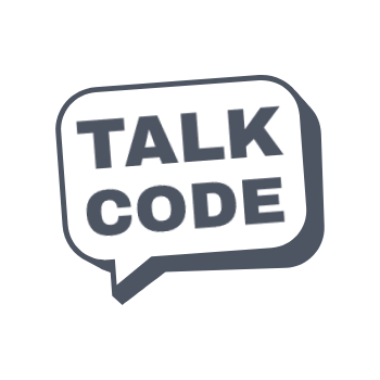 TALK CODE logo